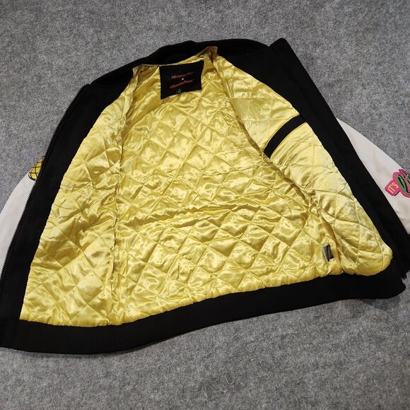 SpongeBob SquarePants Nickelodeon X Members Only Mens S Small Varsity Jacket - Picture 10 of 14